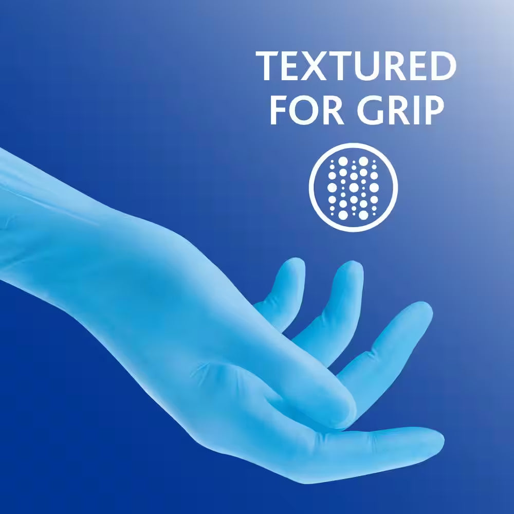 Playtex Clean Cuisine Blue Nitrile Gloves, 1-Size Fits Most (30-Pack)