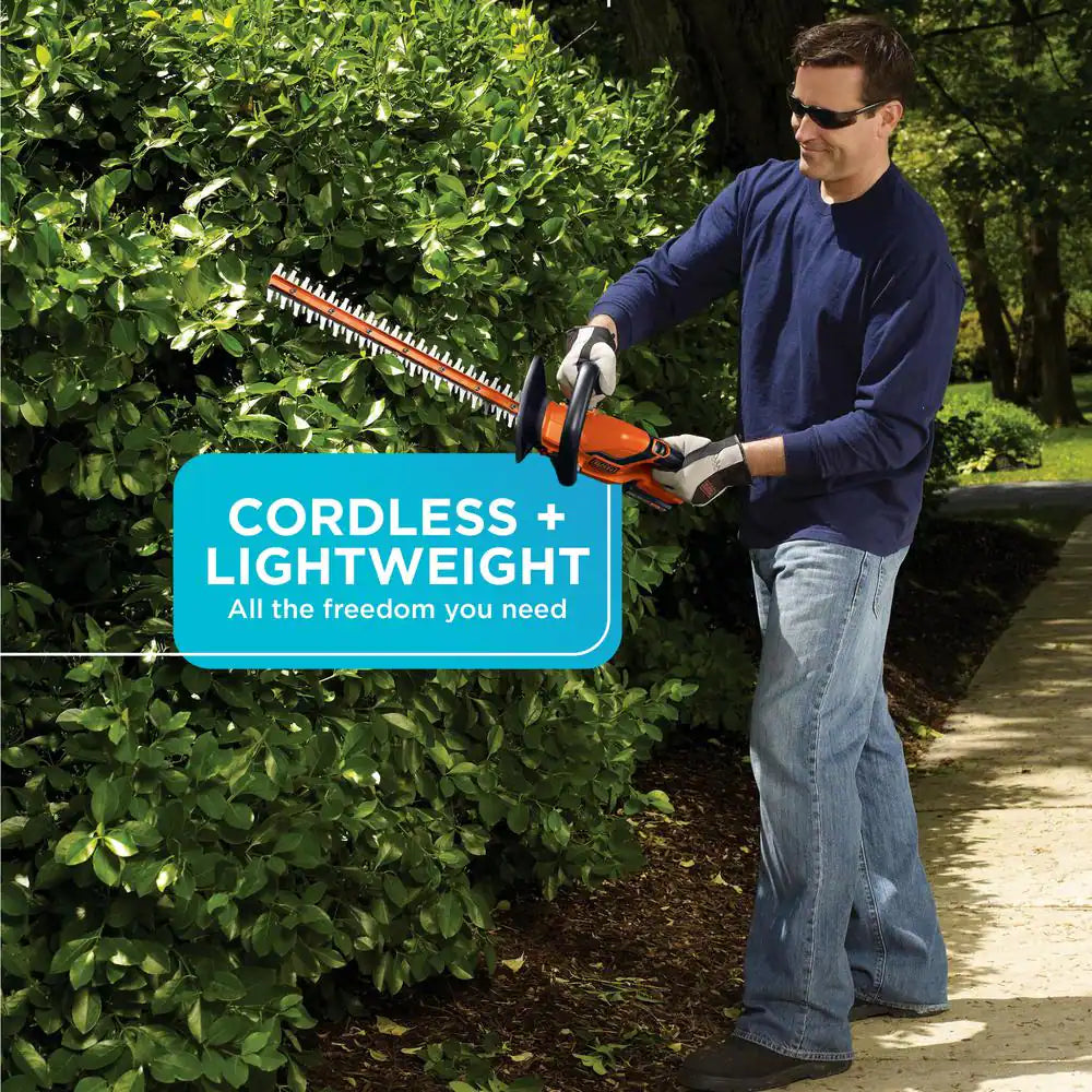 20V MAX 22In. Cordless Battery Powered Hedge Trimmer (Tool Only)