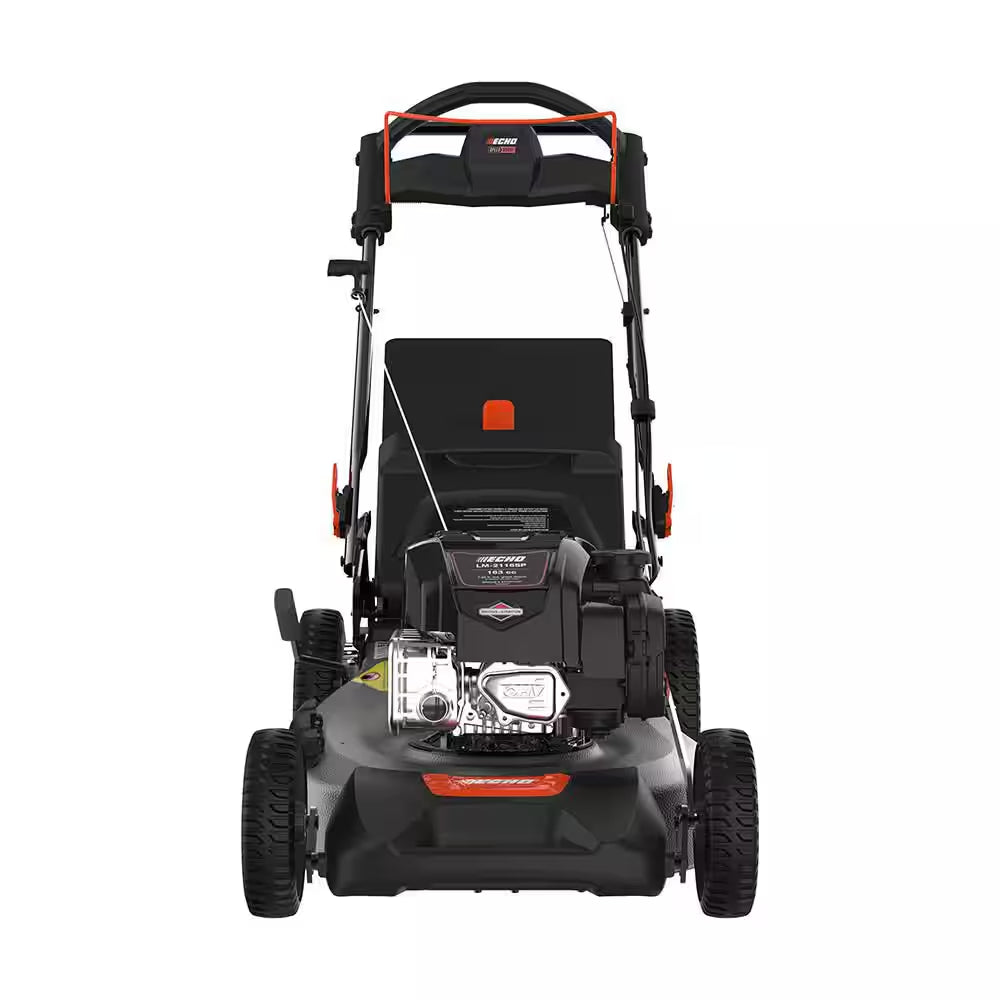 21 In. 163 Cc Briggs and Stratton Gas 3-In-1 One Blade RWD Self-Propelled Walk behind Lawn Mower W/ 7 Height Adjustments