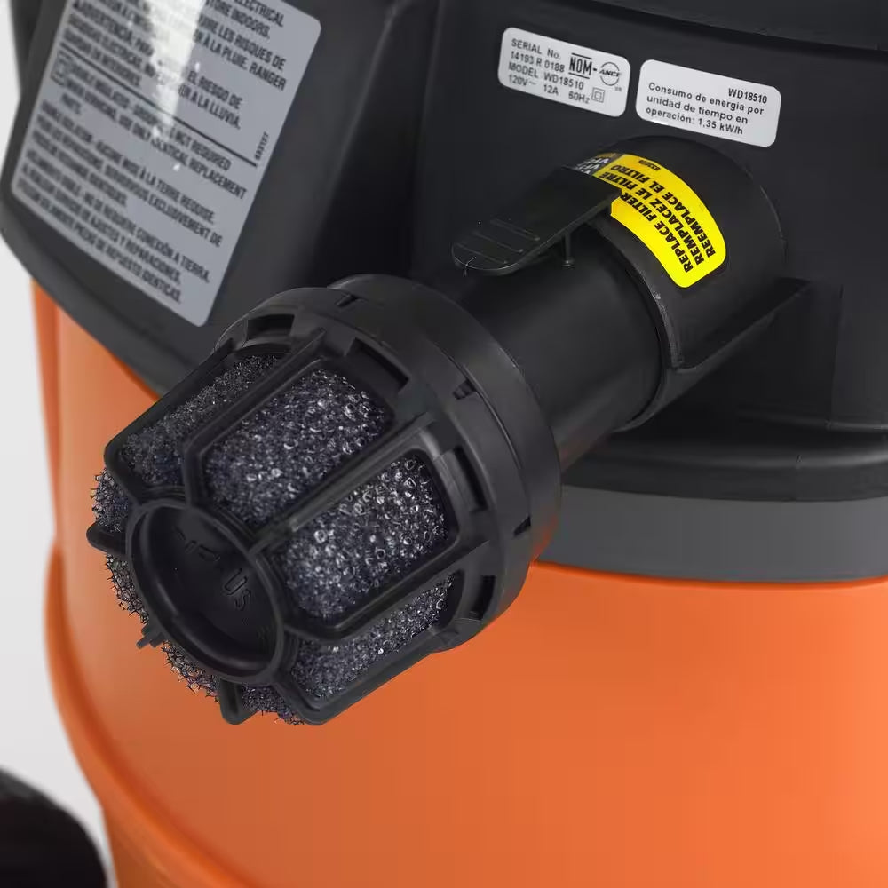 2-1/2 In. VT2525 Diffuser Accessory Shop Vacuum Attachment with Adapter for  Wet Dry Vacs