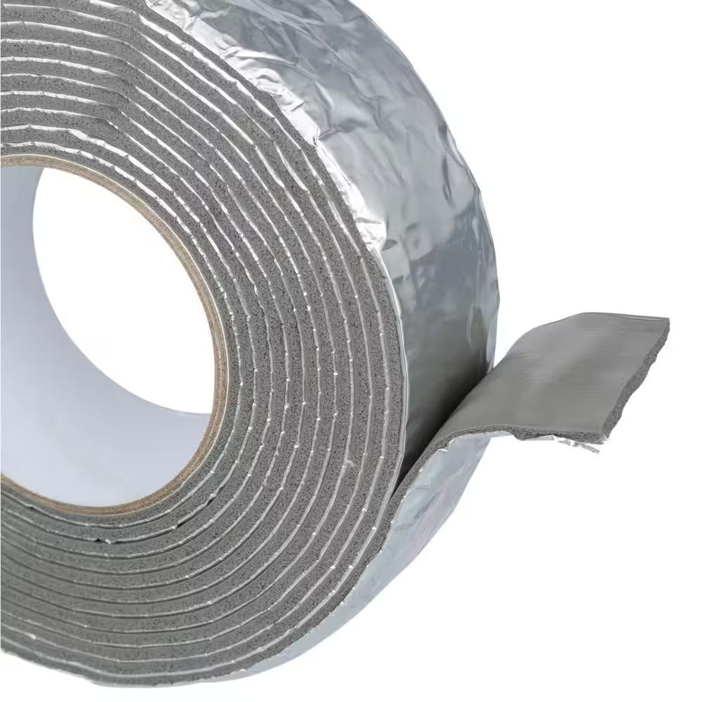 2 In. X 15 Ft. Foam and Foil Pipe Wrap Insulation Tape