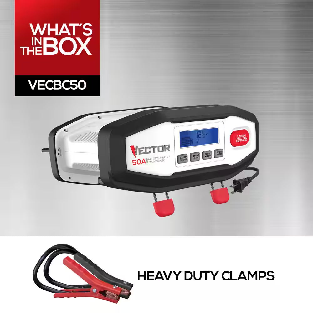 50 Amp Battery Charger/Maintainer