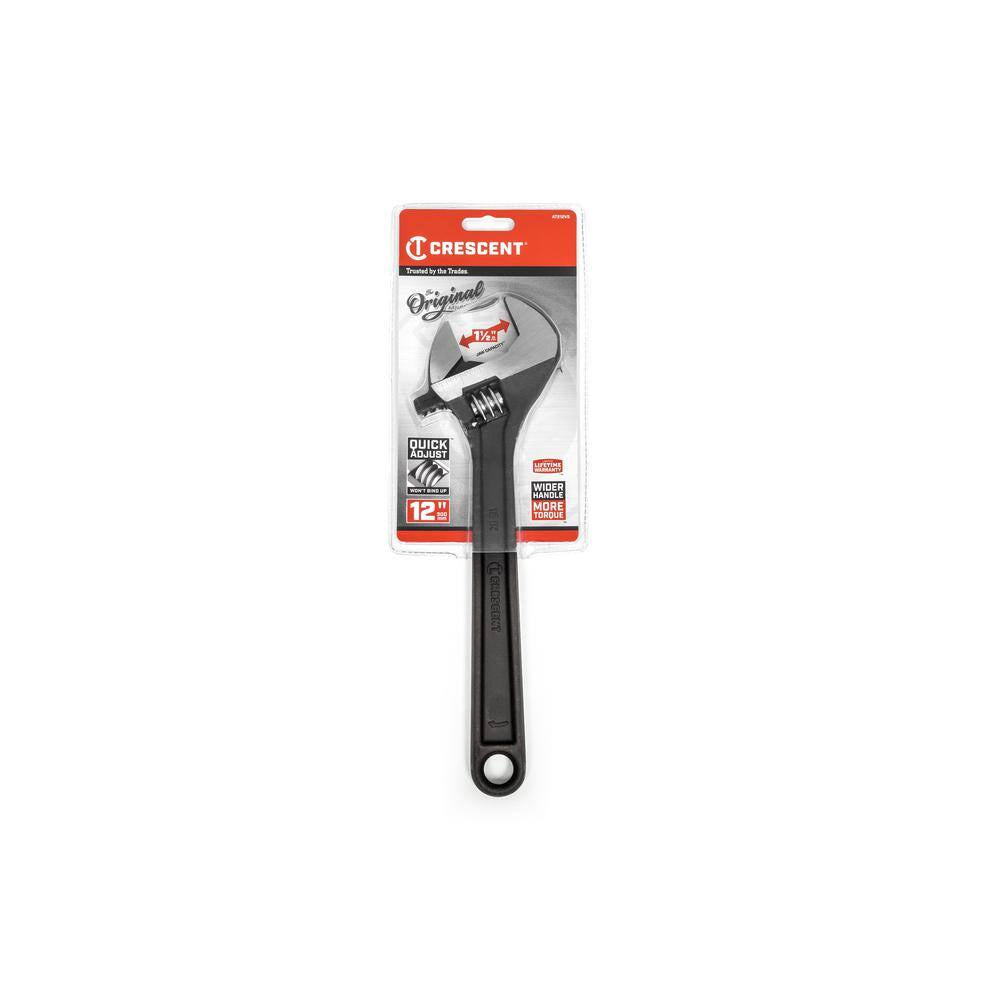 12 In. Black Oxide Adjustable Wrench