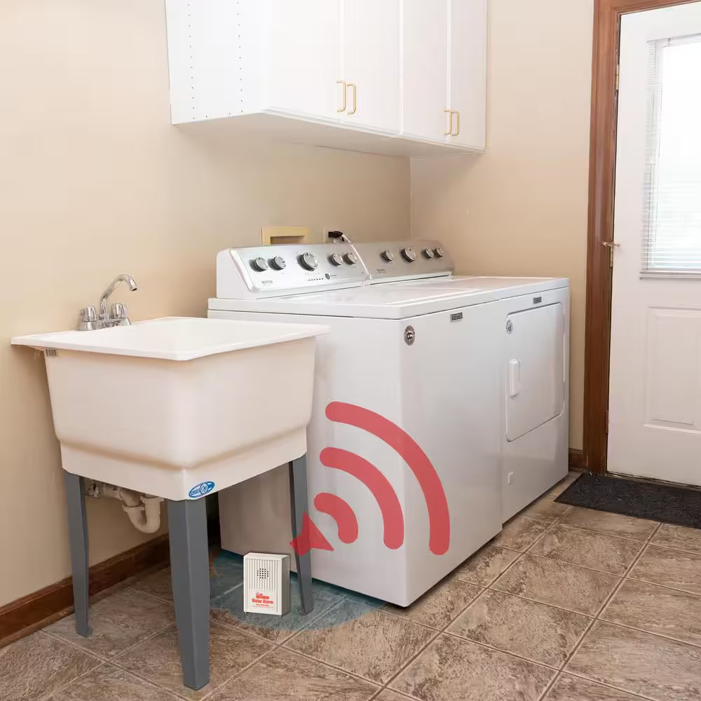 Battery-Operated Water Alarm Sump Accessory