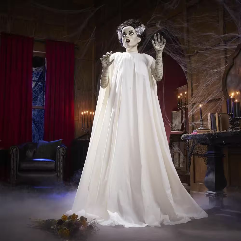 6 FT Animated LED Bride of Frankenstein