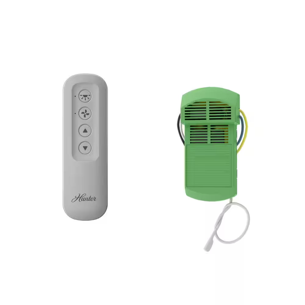 Universal 3-Speed Ceiling Fan and Light Kit Remote Control with Receiver