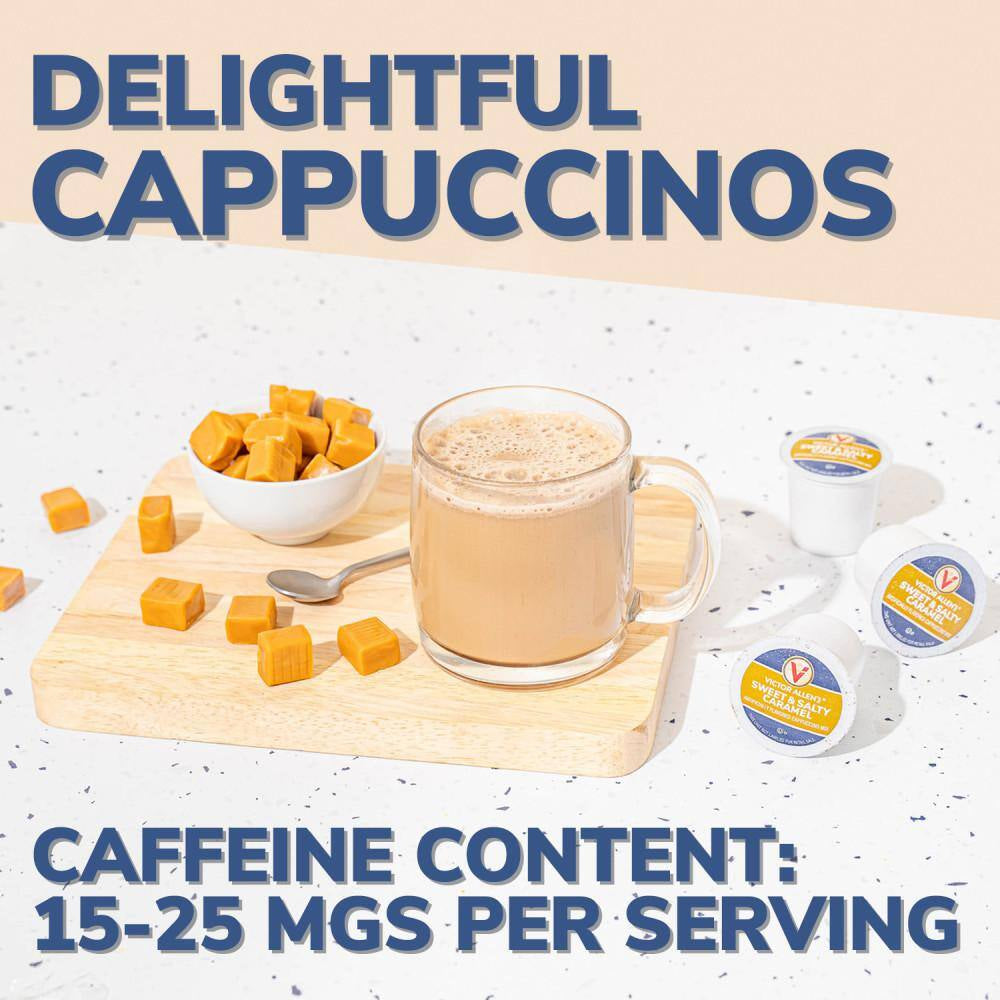 French Vanilla Flavored Cappuccino Mix Single Serve K-Cup Pods for Keurig K-Cup Brewers (42-Count)