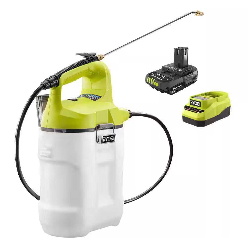 ONE+ 18V Cordless Battery 2 Gal. Chemical Sprayer with 2.0 Ah Battery and Charger