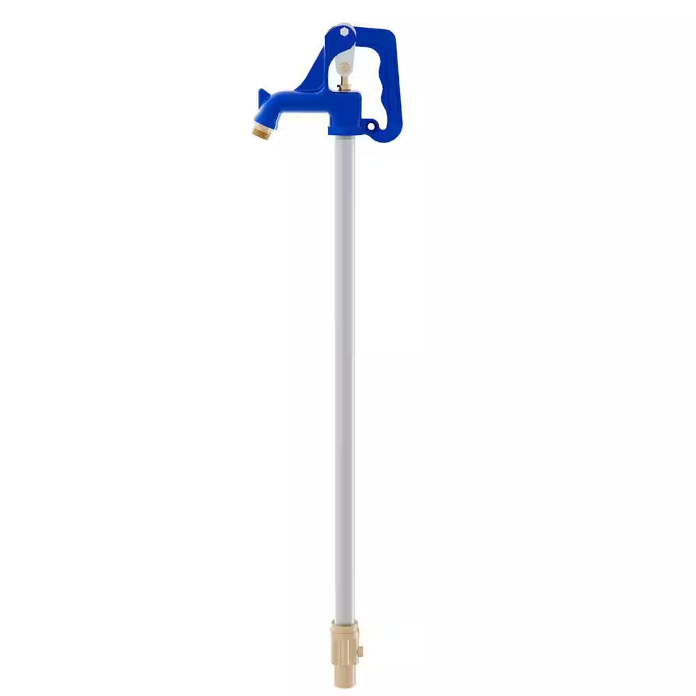 Heavy-Duty 1 Ft. Frost Proof Yard Hydrant, 3.25 Ft. Total Length, 1 Ft. Bury Depth