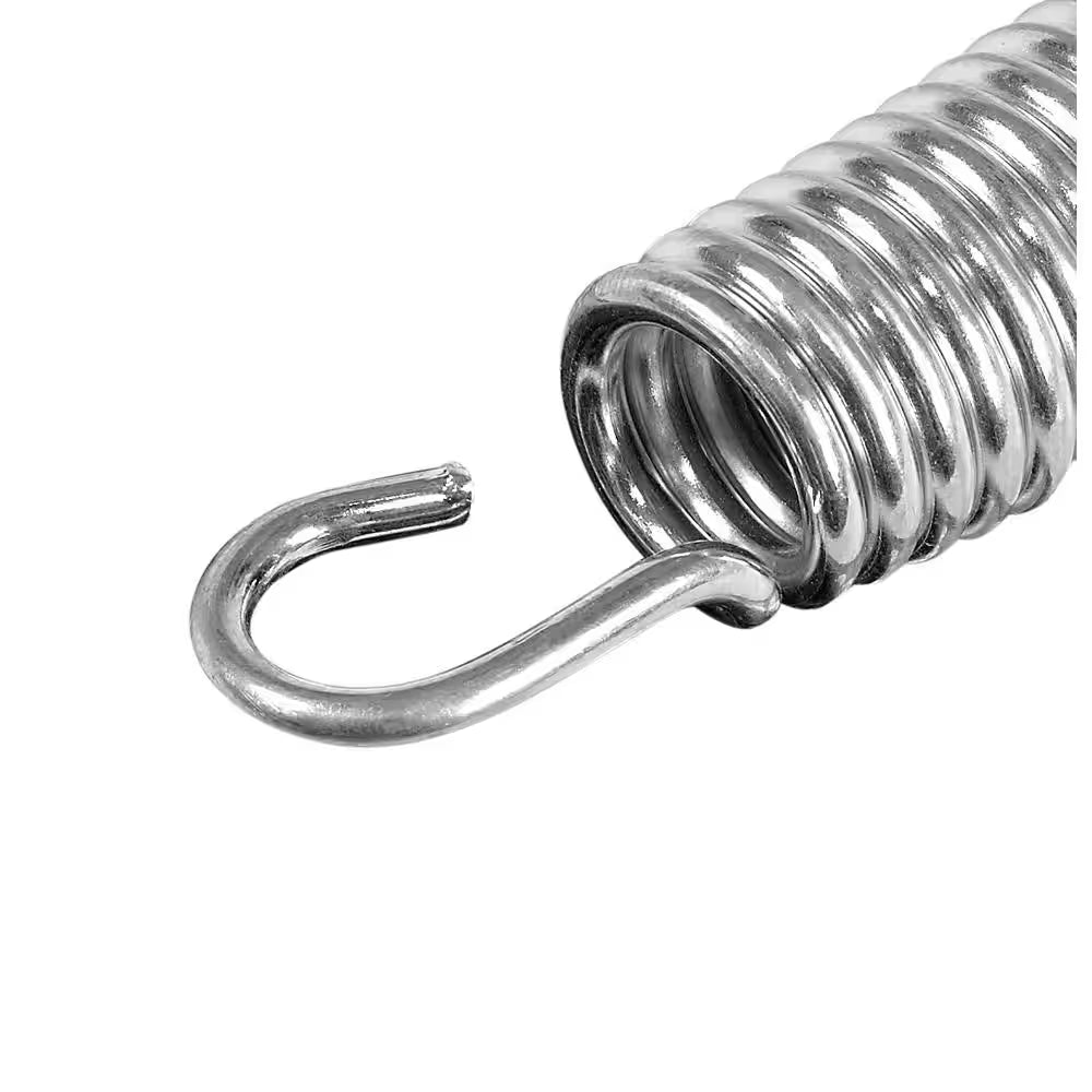 Machrus  5 In. Trampoline Springs, Heavyduty Galvanized, Set of 15 (Spring Size Measures Hook to Hook)