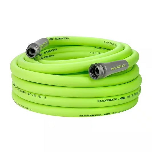 5/8 In. X 50 Ft. Zillagreen Garden Hose with 3/4 In. GHT Fittings
