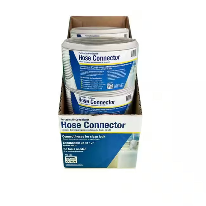 6 In. Portable AC Hose Connector