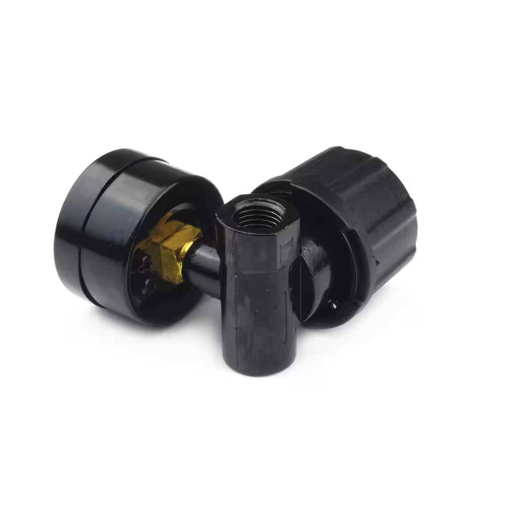 1/4 In. NPT Replacement Air Regulator with Steel-Protected Gauge