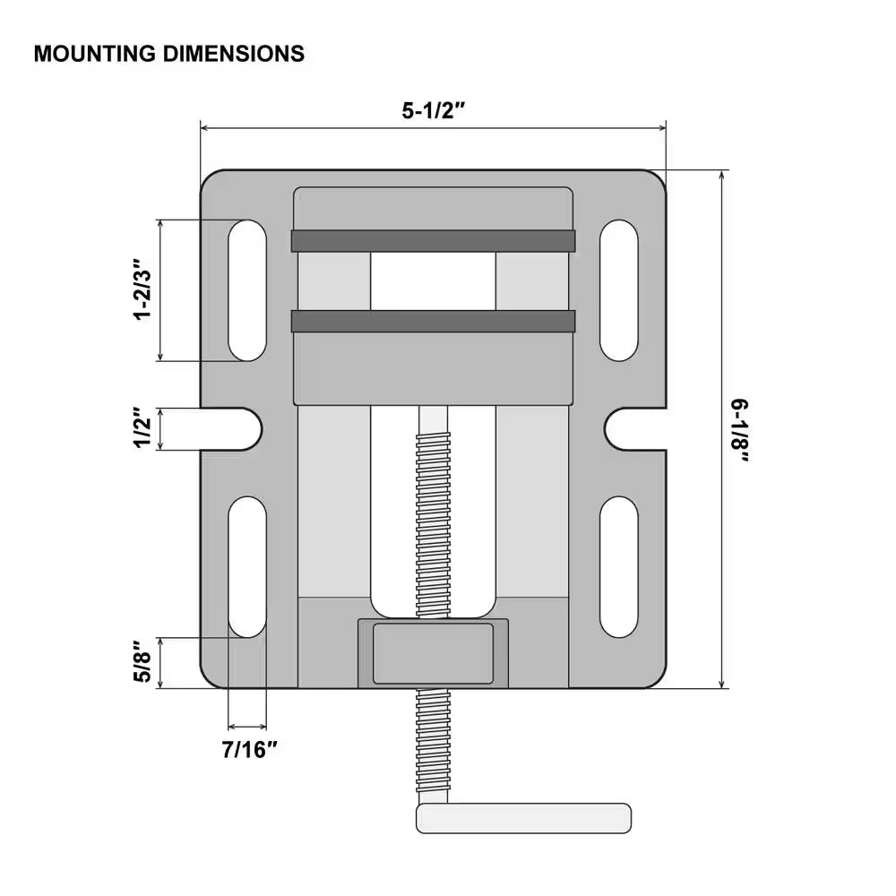 3 In. Drill Press Vise