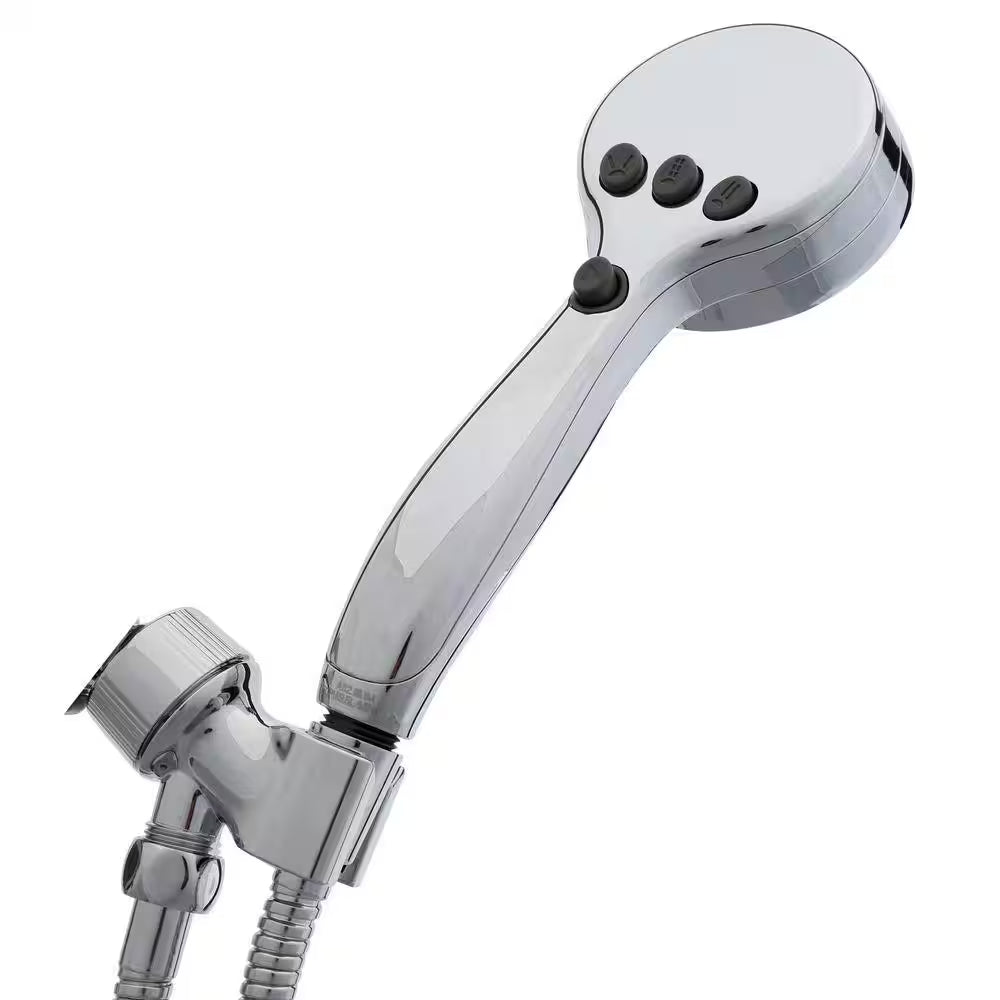 Activtouch 9-Spray Patterns 1.75 GPM 3.75 In. Wall Mount Handheld Shower Head in Chrome