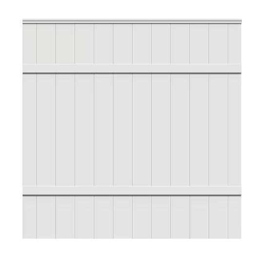 6 Ft. H X 6 Ft. W White Windham Vinyl Fence Panel