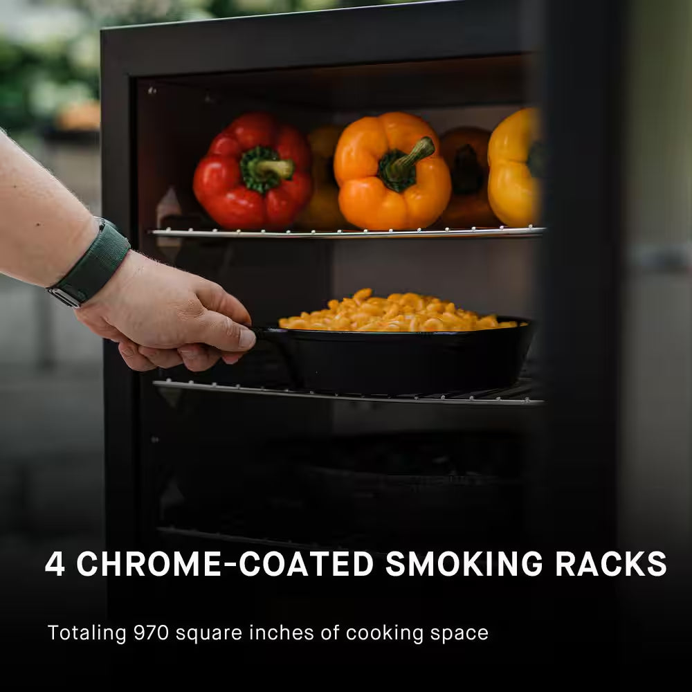 40" Inch Digital Electric Smoker in Black
