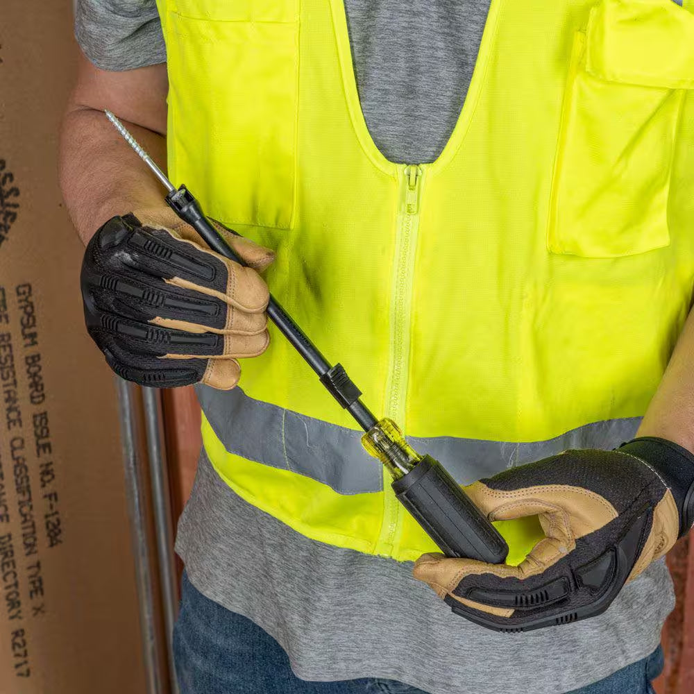 #2 Phillips Head Screwholding Screwdriver with 6-7/8 In. round Shank - Cushion Grip Handle