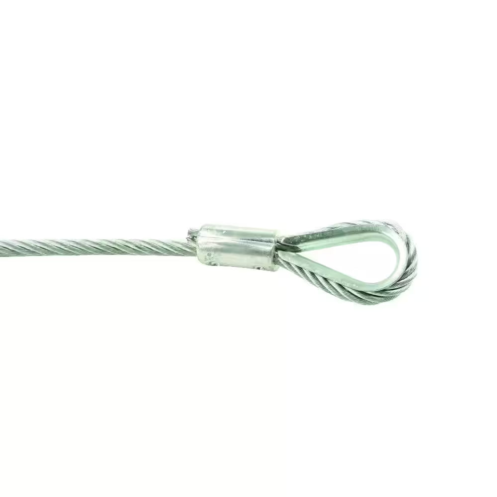 3/16 In. X 50 Ft. Galvanized Uncoated Steel Wire Rope