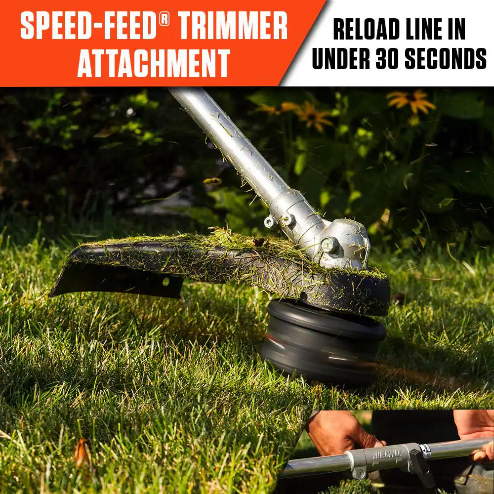 Attatchment String Speed-Feed String Trimmer Attachment with 17 In. Cutting Swath for Pro ...