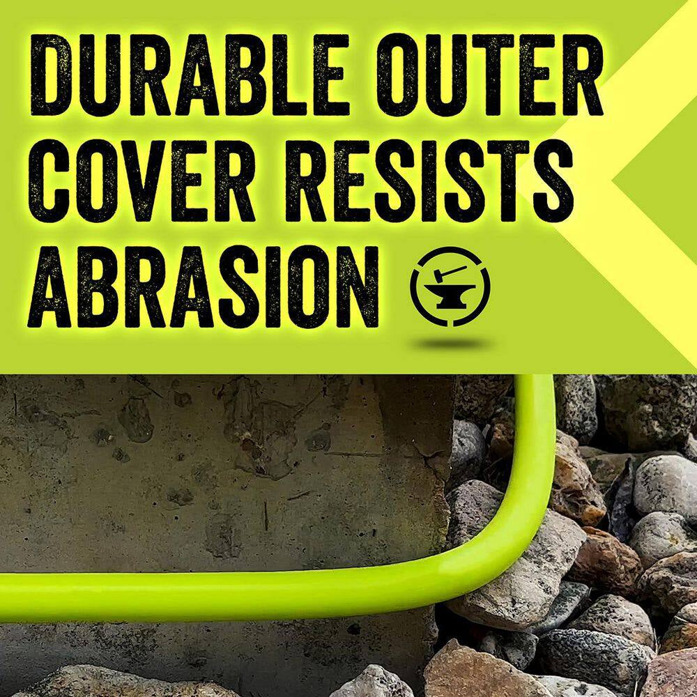 Zillagreen 5/8 In. X 15 Ft. Heavy-Duty, Lightweight, Utility Garden Hose