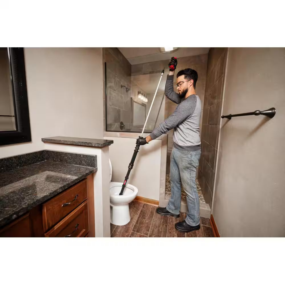 Trap Snake 6 Ft. Toilet Auger Plumbing Drain Snake