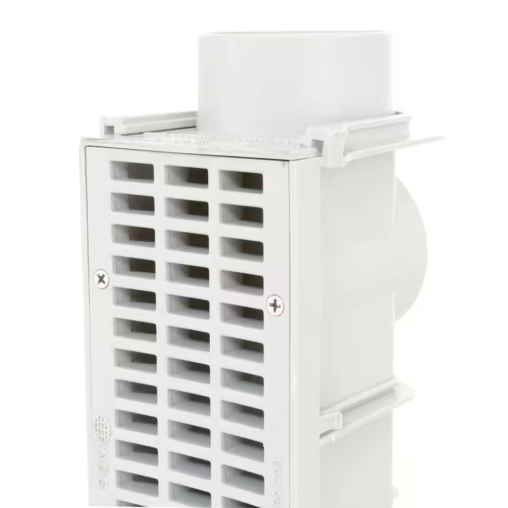 Pro Series 3 In. X 40 In. Plastic Channel Drain Kit with Grate