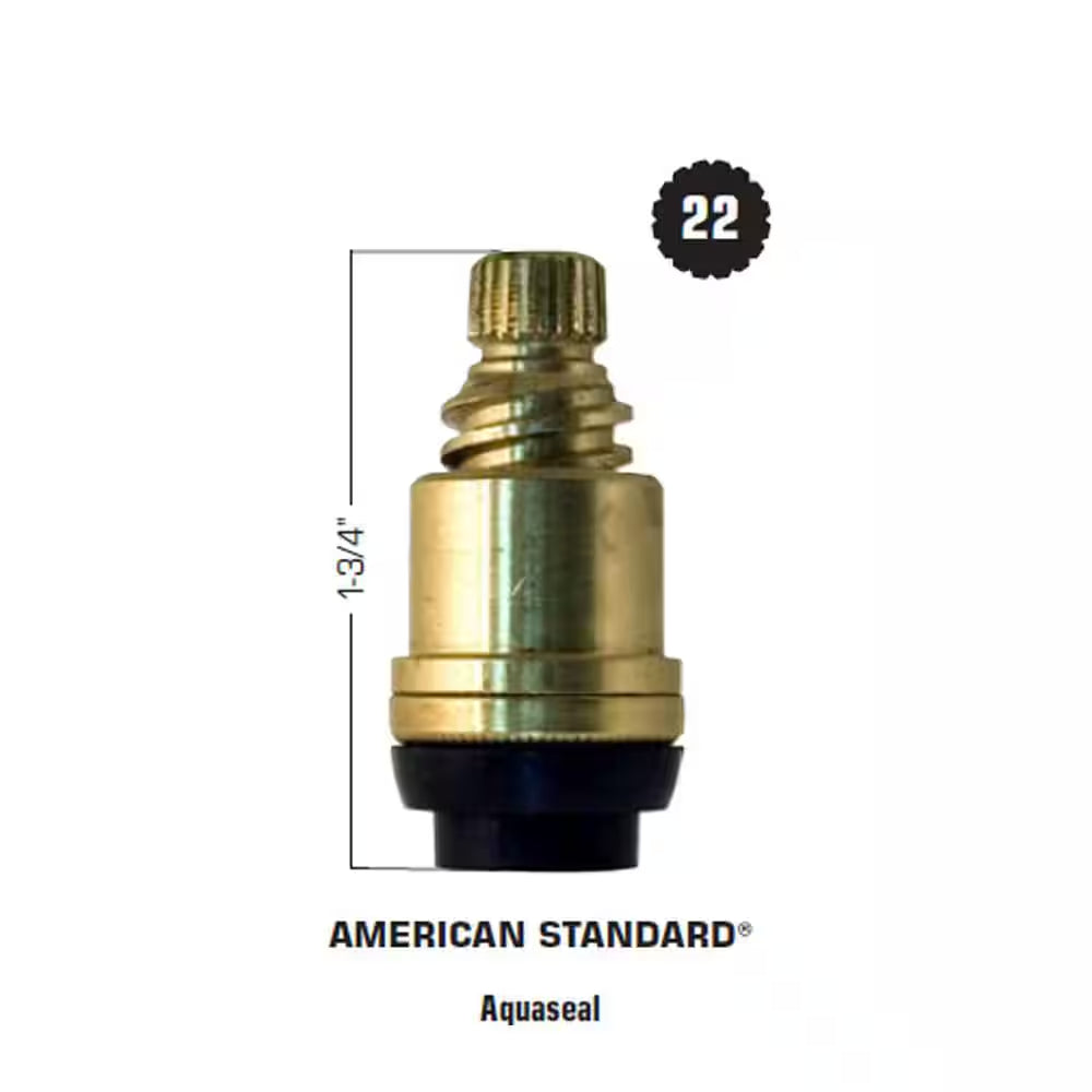 Tub and Shower Rebuild Kit for American Standard Aquaseal 3-Handle Faucets