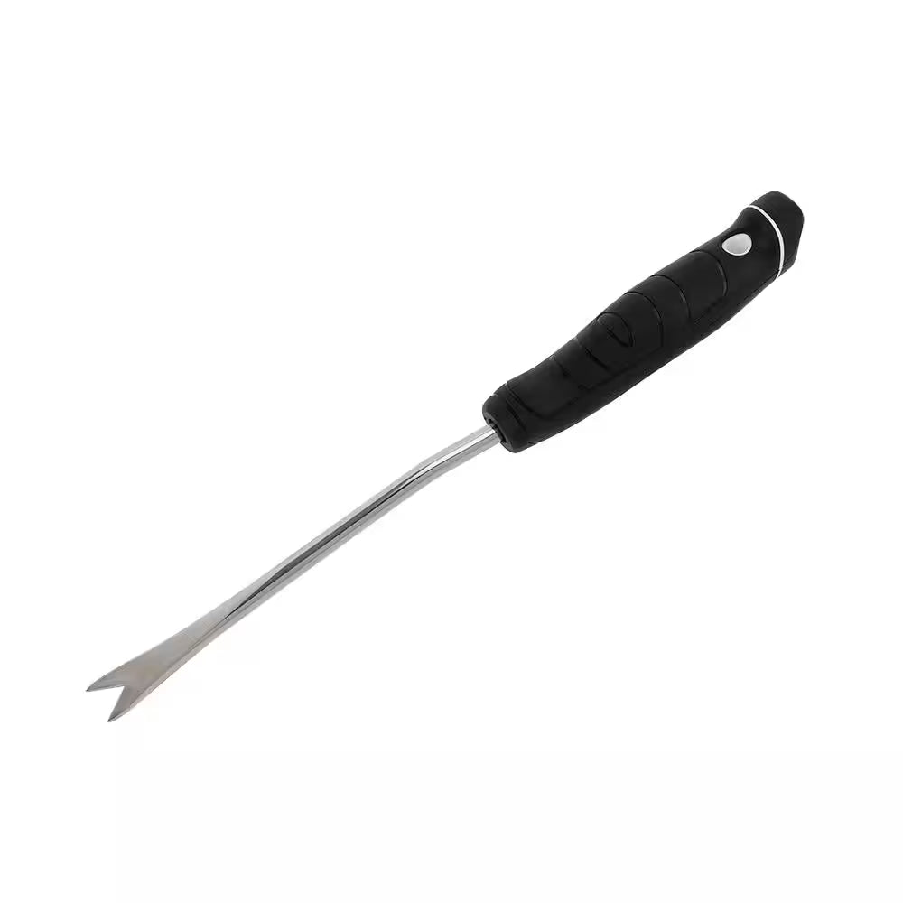 6.2 In. Double Injection Grip Handle Stainless Steel Hand Weeder