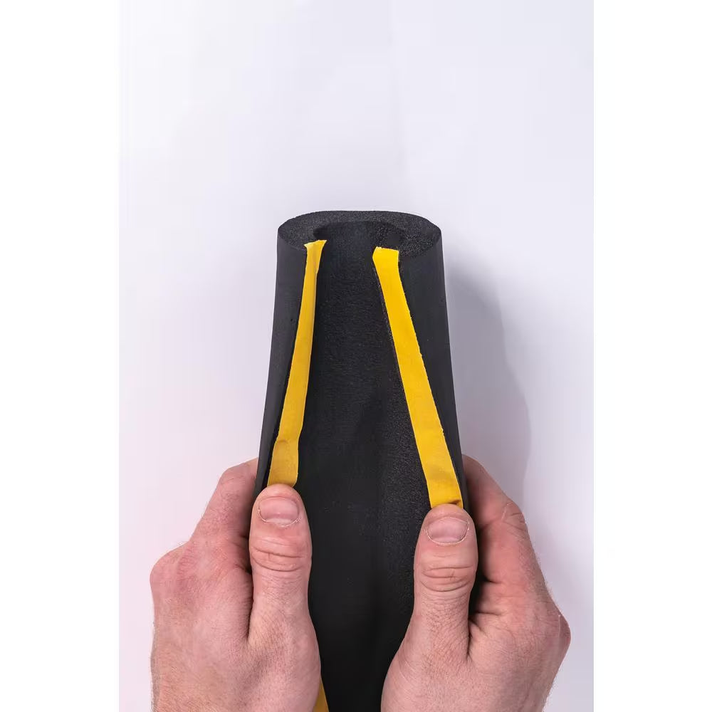 1/2 In. X 6 Ft. Rubber Self-Seal Pipe Wrap Insulation