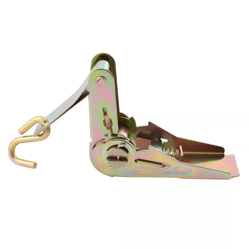 30 In. Easyhook Ratchet TITE Anchor Kit (4-Piece) with Sturdy Webbing, Cast Steel Anchors, and Quick-Attach Drill Guide
