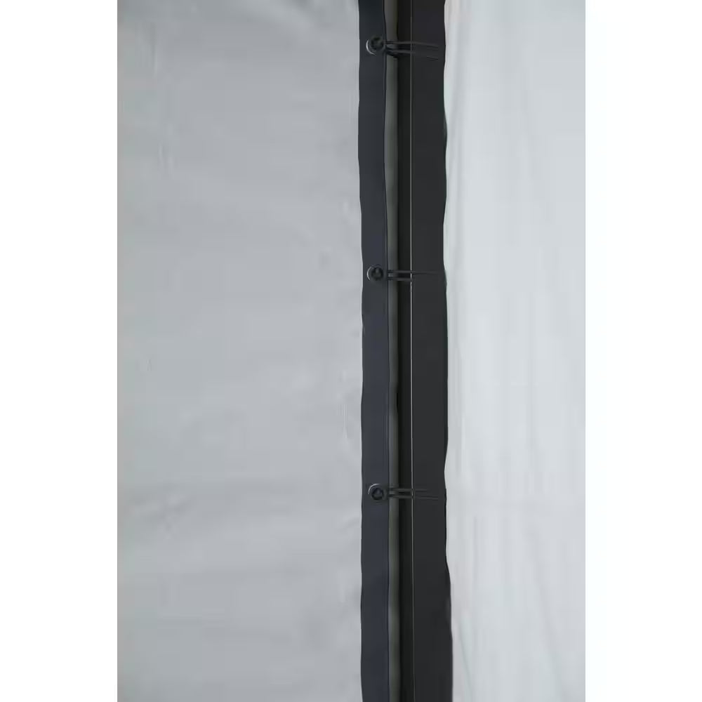 10 Ft. W X 15 Ft. D Enclosure Kit for Carport with Convenient Drive-Through Access and Heat-Sealed Seams