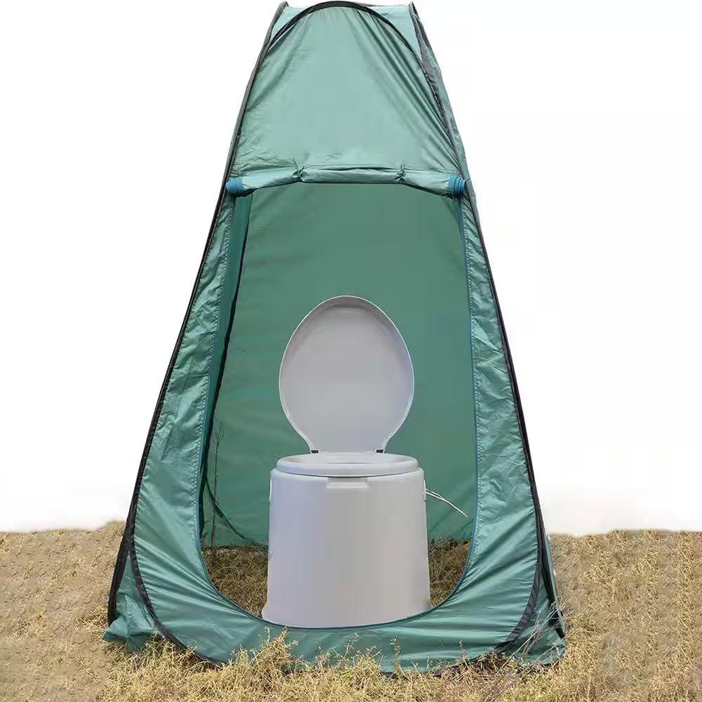 Portable Travel Toilet for Camping and Hiking, Non-Electric Waterless Toilet