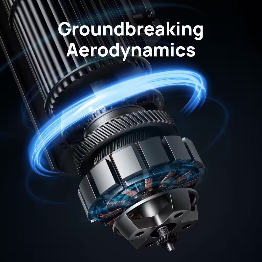 36 In. 6-Speed Tower Fan, 25 DB Quiet Portable Fan, DC Motor, 90° Oscillating with Remote, 8 Hour Timer in Black