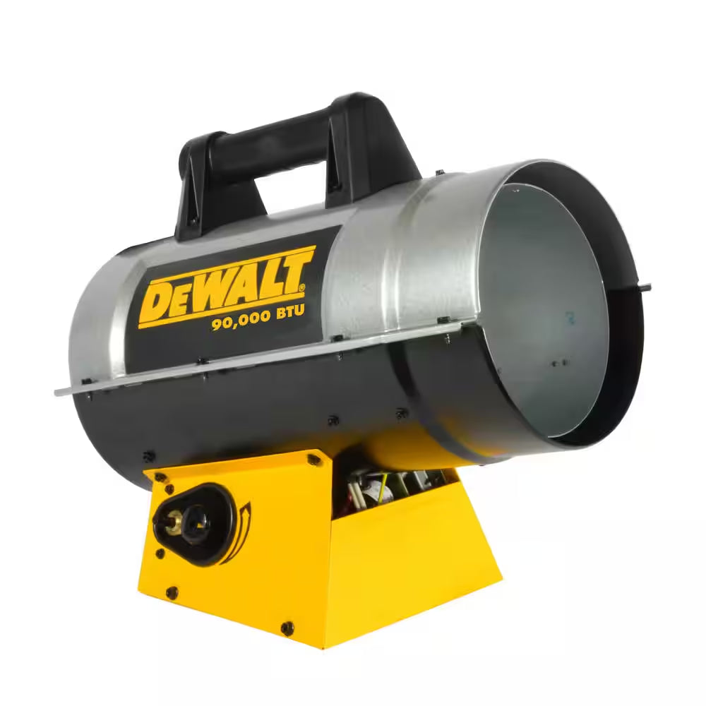 90,000 BTU Forced Air Propane Outdoor Space Heater with Quiet Burner Technology (2,250 Sq. Ft. Heating Area)