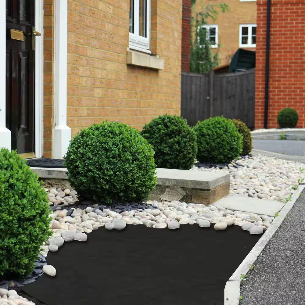 6 Ft. X 100 Ft. 3.0 Oz. Non Woven Fabric for Landscaping, French Drains, Underlayment, Weeds Barrier
