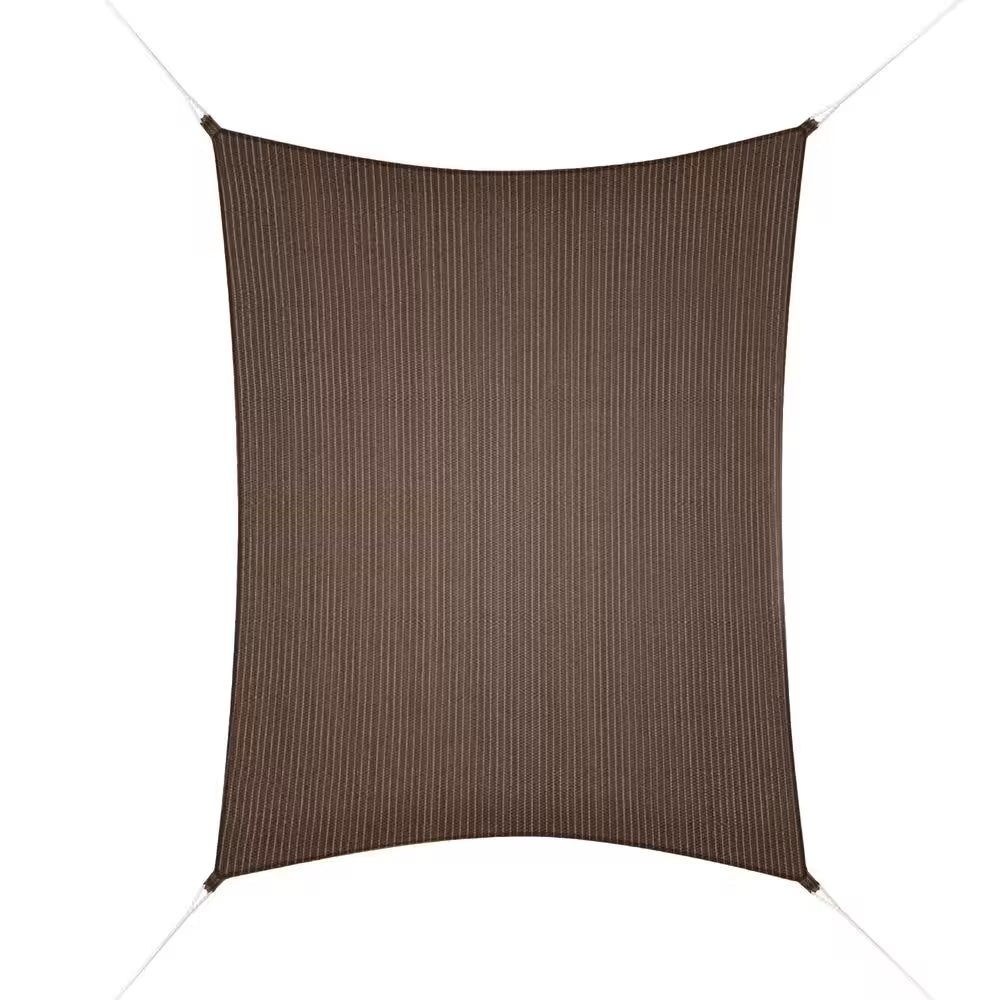 11.8 Ft. X 8 Ft. Ready to Hang Shade Sail, Rectangle-Mocha
