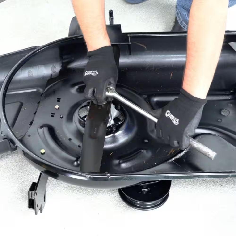 Original Equipment High Lift Blade Set for Select 42 In. Riding Lawn Mowers with S-Shape Center OE# 742-05177,742P05177