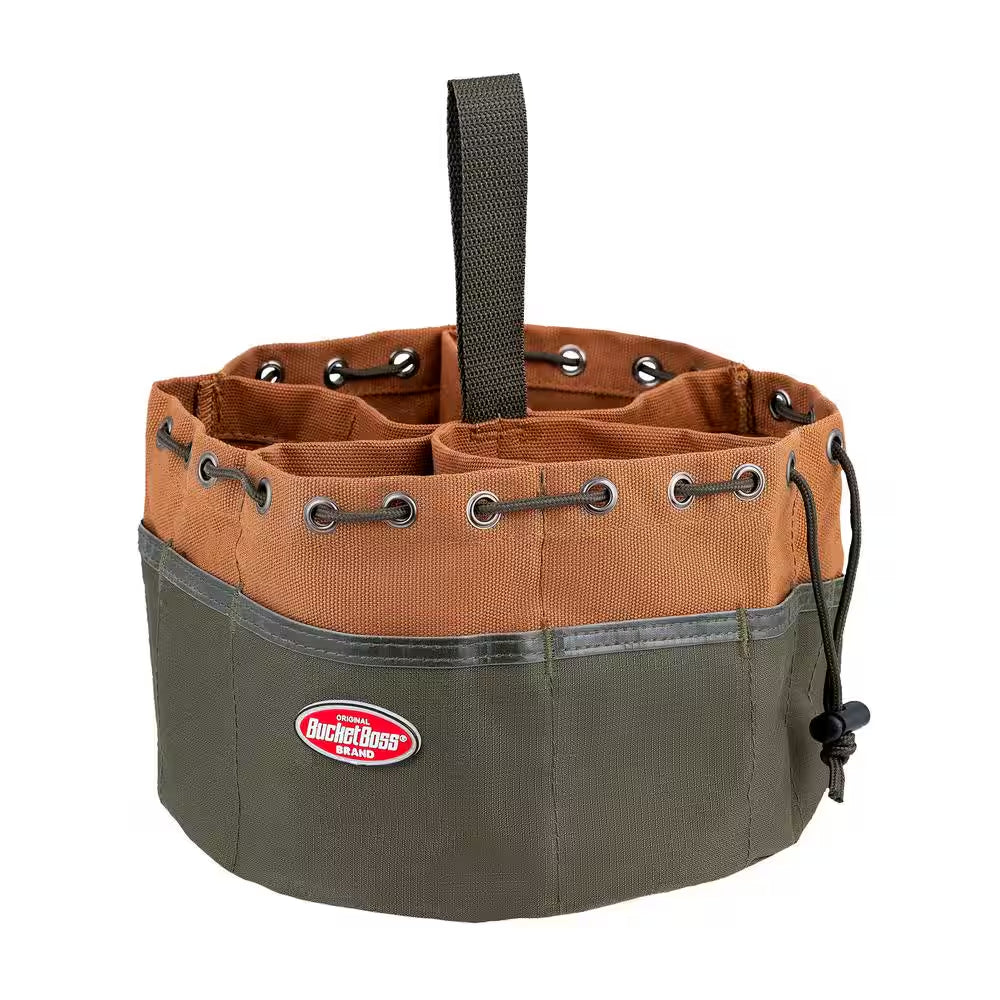 10 In. Parachute Parts Tool Bag in Brown