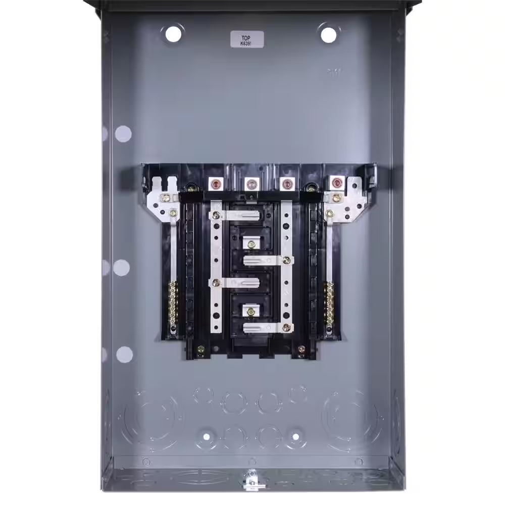 Powermark Gold 125 Amp 12-Space 12-Circuit 3-Phase Outdoor Main Lug Circuit Breaker Panel (TL12412R)
