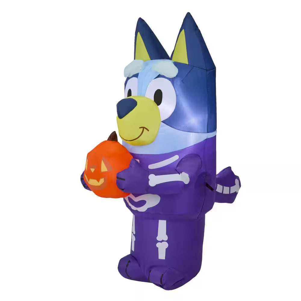 3.5 Ft LED Bluey as Skeleton Inflatable Airblown® I10
