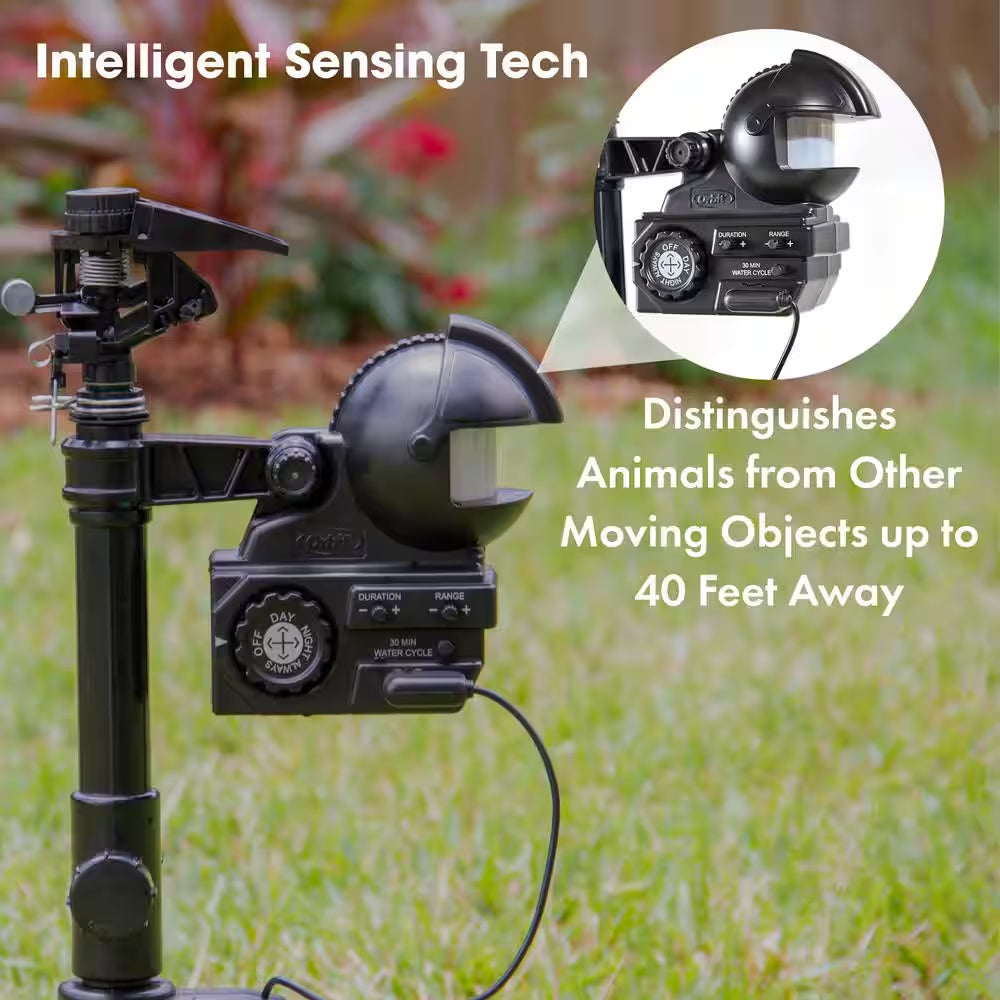 Yard Enforcer Motion Activated Pest Deterrent Sprinkler Decoy