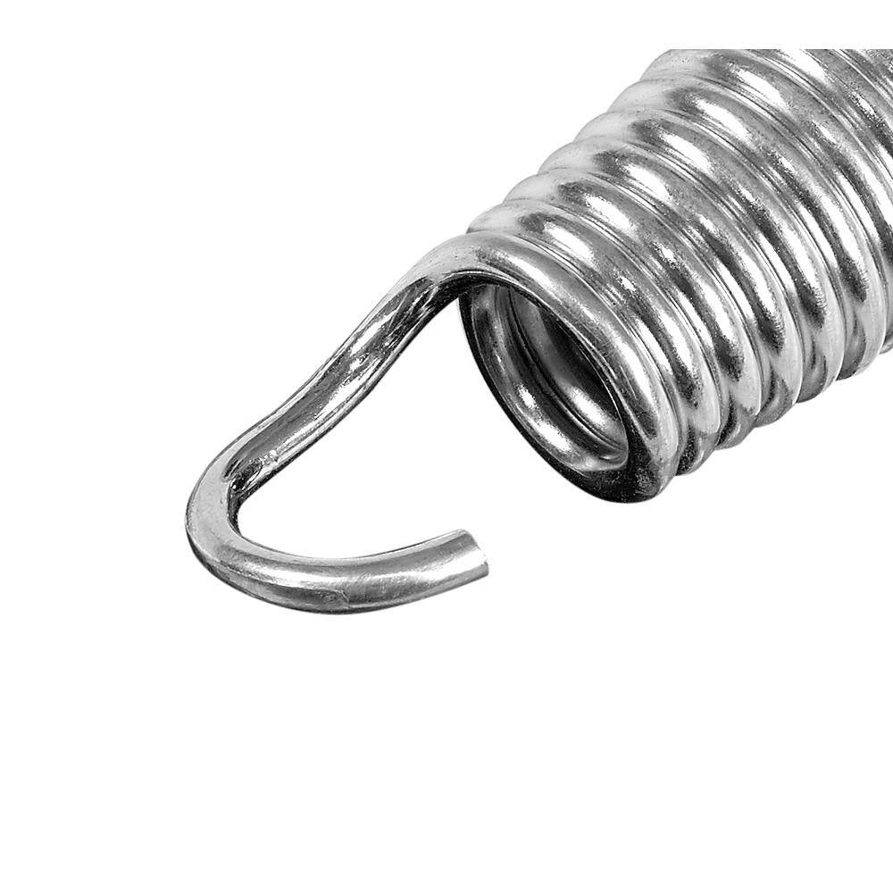 Machrus  5 In. Trampoline Springs, Heavyduty Galvanized, Set of 15 (Spring Size Measures Hook to Hook)