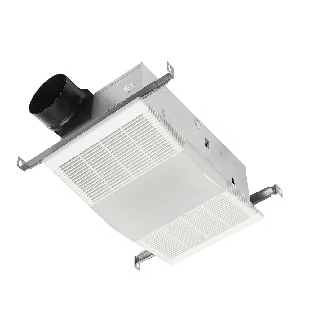 80 CFM Ceiling Bathroom Exhaust Fan with Light and 1300-Watt Heater