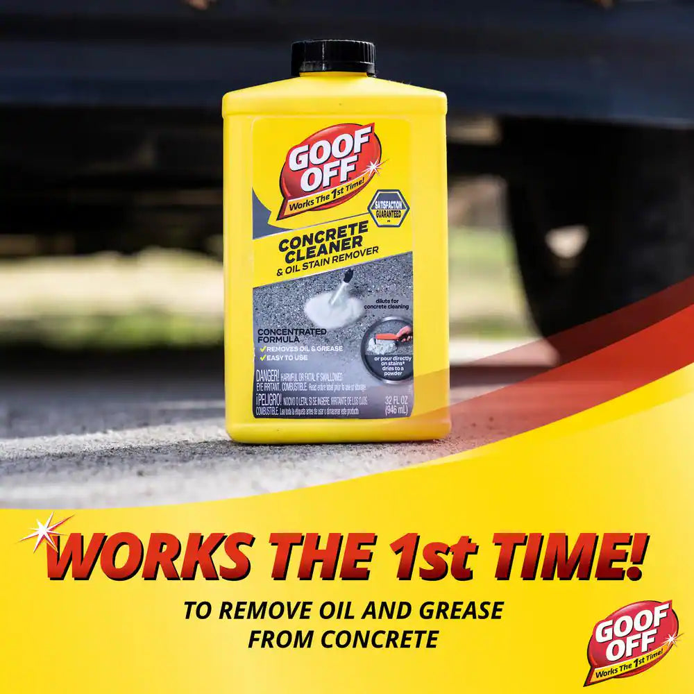 32 Oz. Concrete Cleaner and Oil Stain Remover