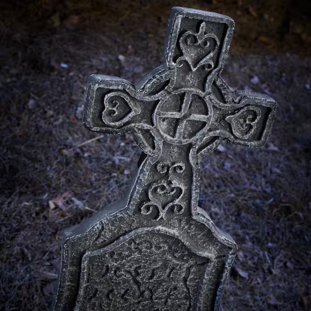 3 Piece Grave & Bones Tombstones