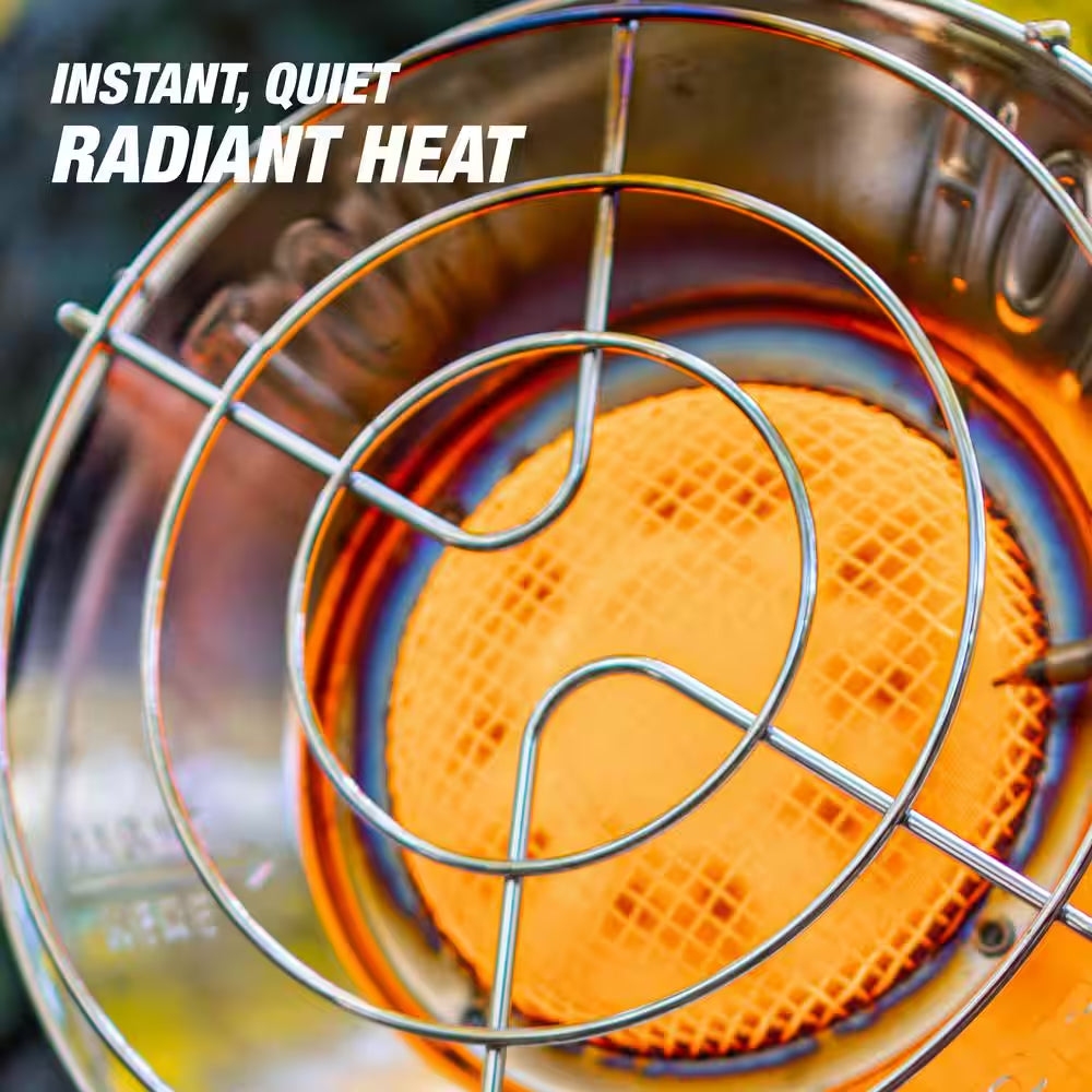 Single Tank Top 15,000 BTU Radiant Propane Outdoor Space Heater
