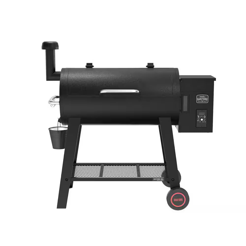 Oakford 36A - 36 In. Pellet Grill Smoker in Black