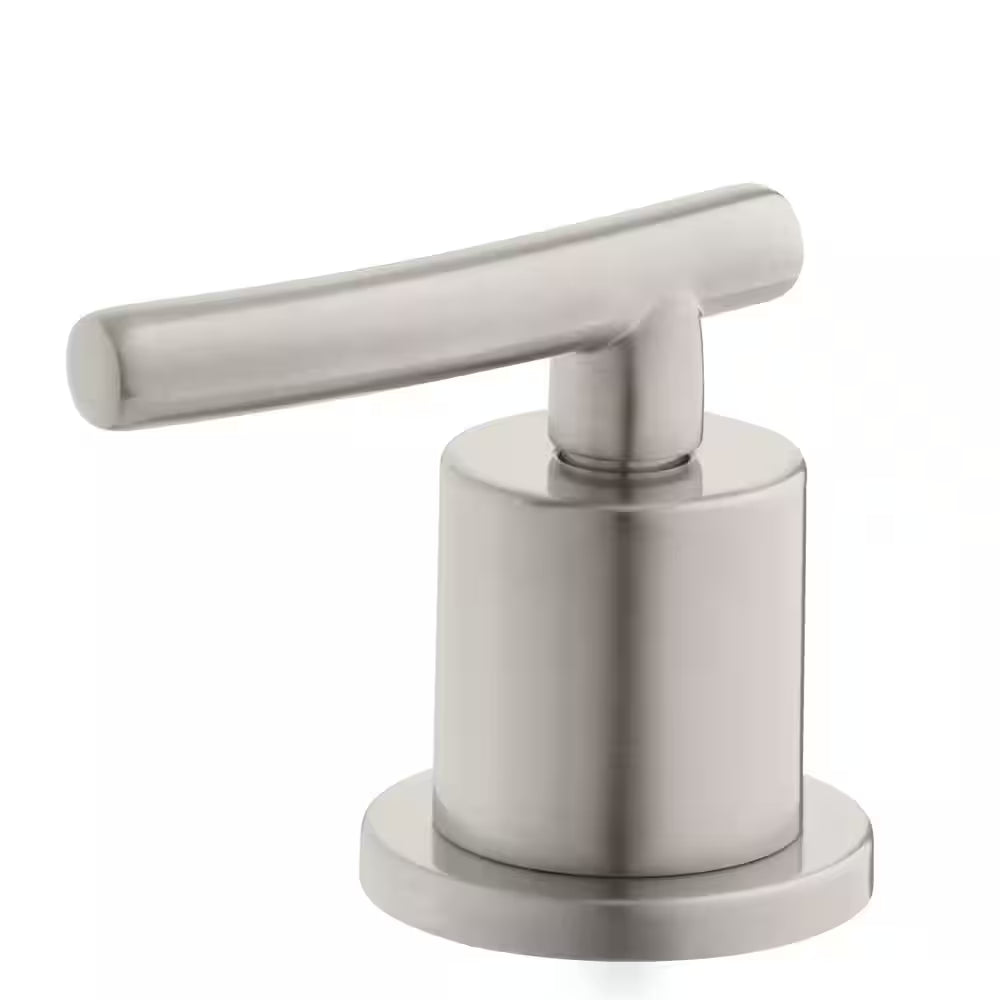 Dorset 8 In. Widespread Double-Handle High-Arc Bathroom Faucet in Brushed Nickel