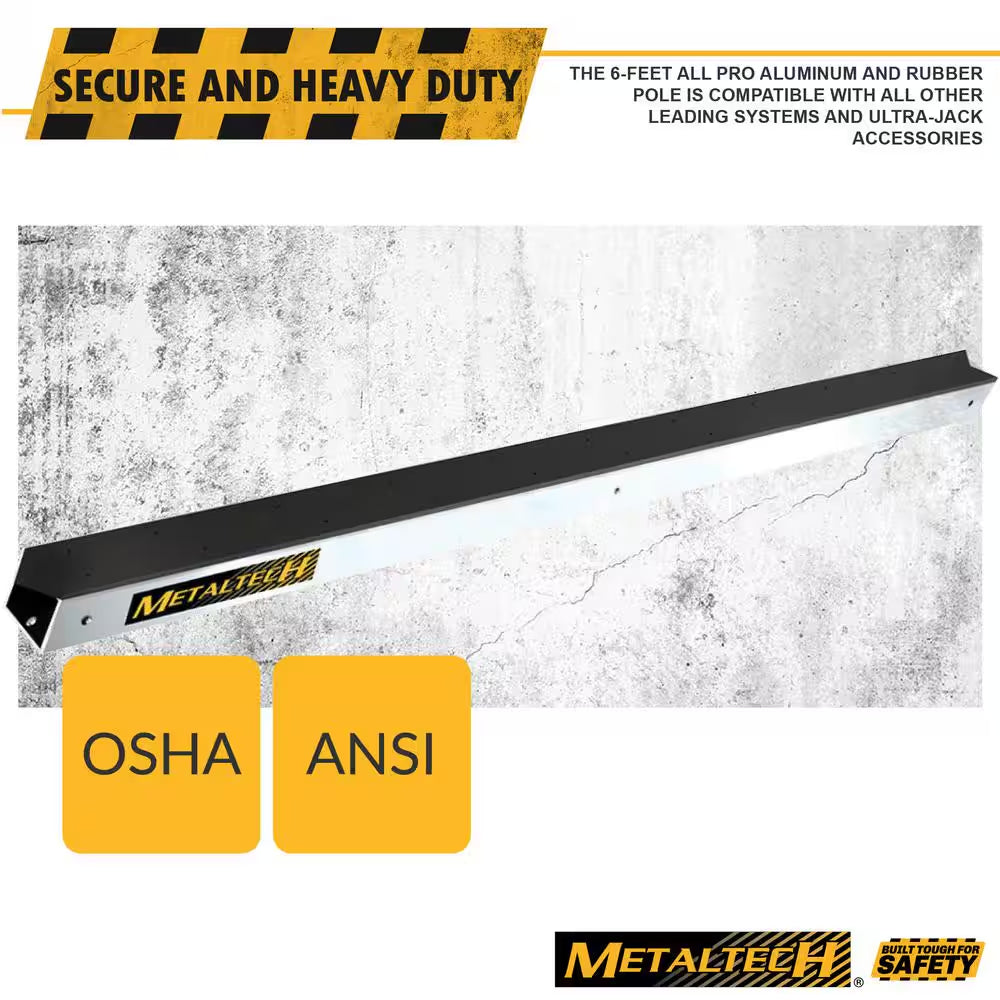 Ultra-Jack Pro 6 Ft. Aluminum Pro Pole for the Ultra-Jack Aluminum Scaffolding System